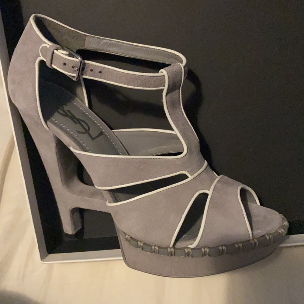 Ysl sandal heels 37.5